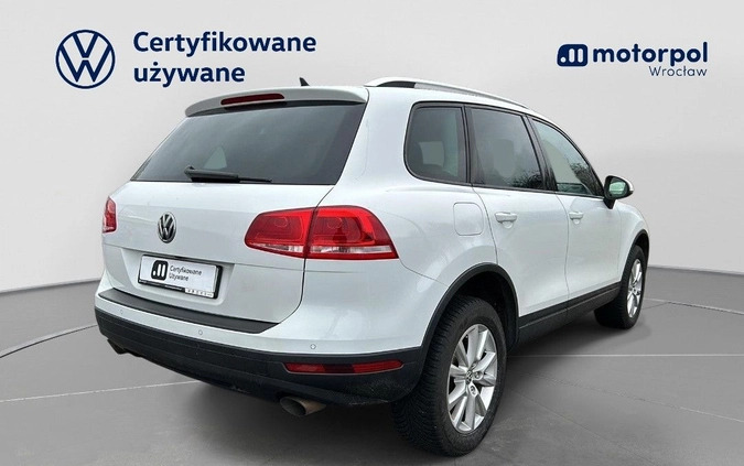 Volkswagen Touareg cena 87900 przebieg: 212191, rok produkcji 2015 z Nisko małe 667